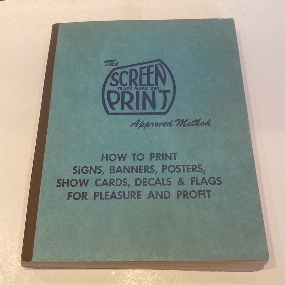 “The Screen Print Approved Method”